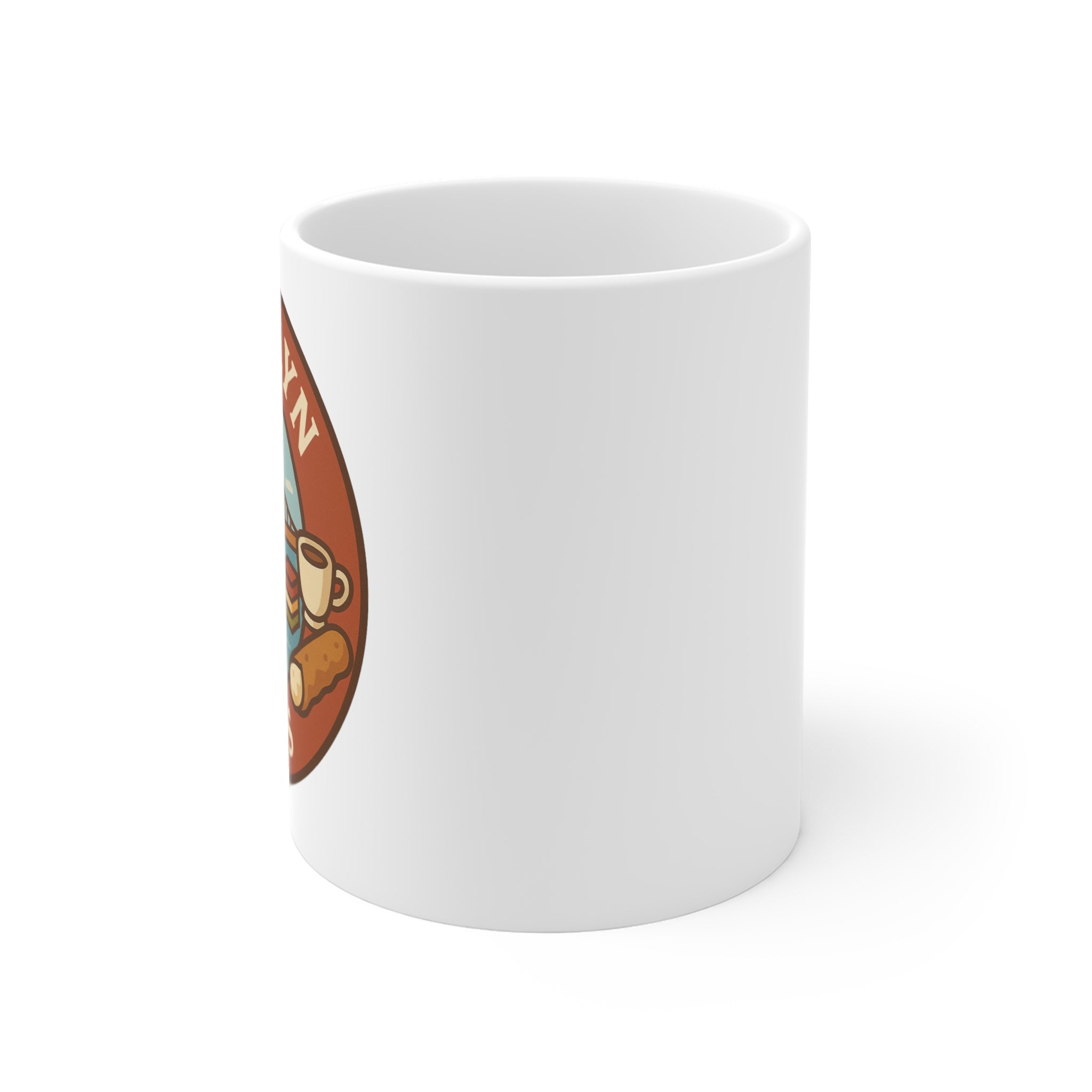 Brooklyn Bites Coffee Mug - 11oz - Perfect Gift for Food Lovers